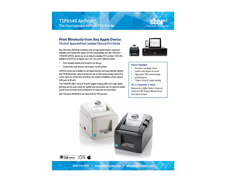 Airprint-Receipt-Printer-Spec-Sheet