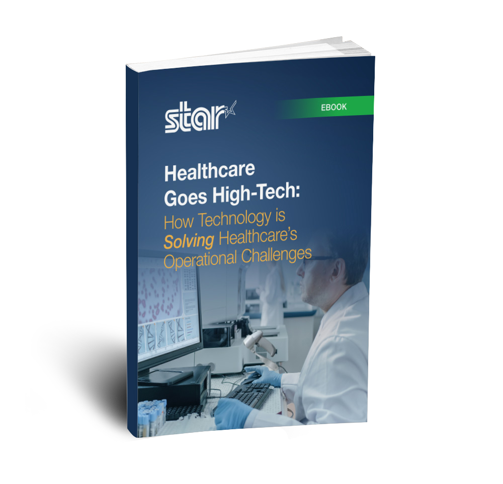 Healthcare Goes High-Tech eBook Transparent Mockup