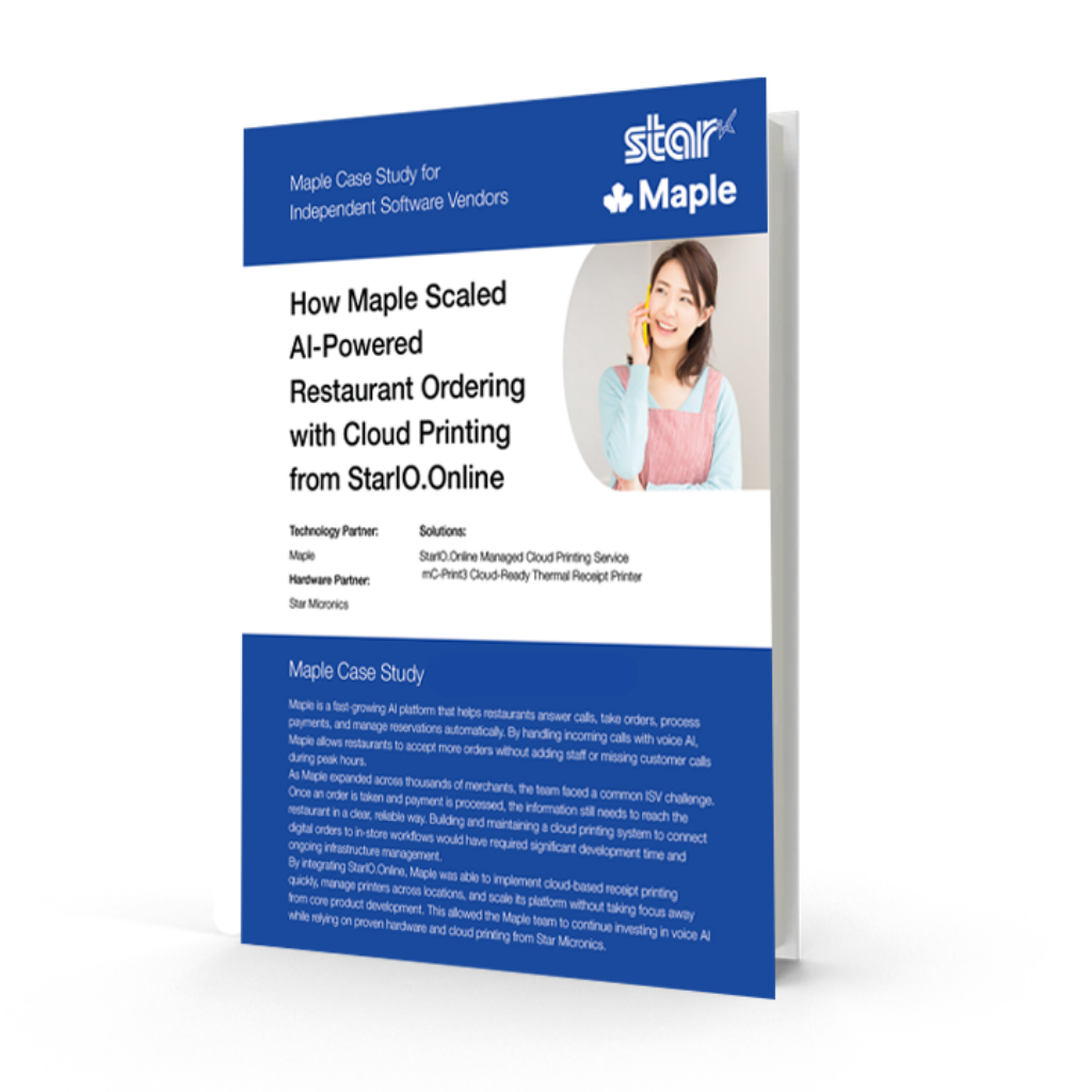 Read the Maple Case Study by Star Micronics Read the Maple Case Study by Star Micronics