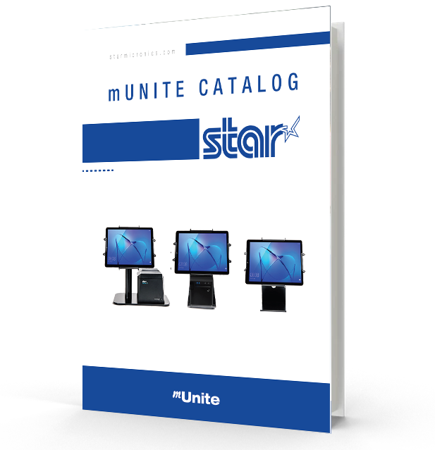 The mUnite Stands & Mounts Catalog by Star Micronics. The mUnite Stands & Mounts Catalog by Star Micronics.