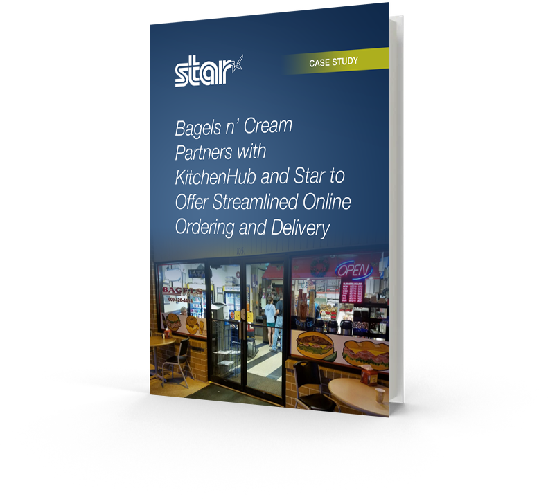 Bagels n' Cream Partners with KitchenHub & Star for Online Ordering